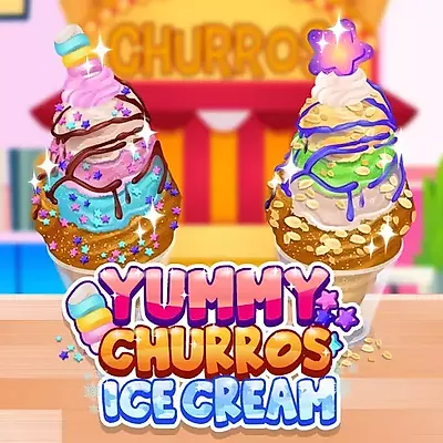 Heerlijk Churros-ijs