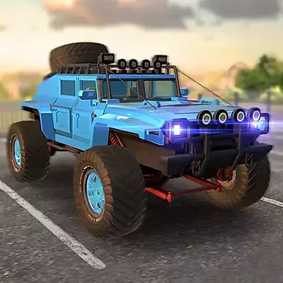 Off-road 4x4 Jeep-simulator