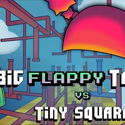 Grote FLAPPY Toren Klein Vierkant