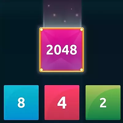 2048 x2 Blokken samenvoegen