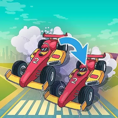 Idle Merge Car And Race