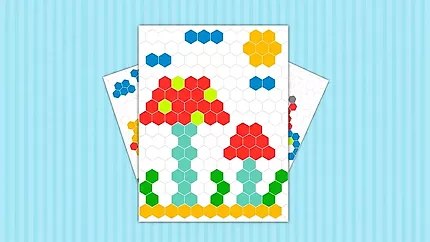 Mozaïekpuzzelkunst