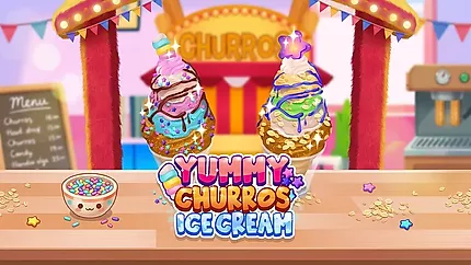 Heerlijk Churros-ijs