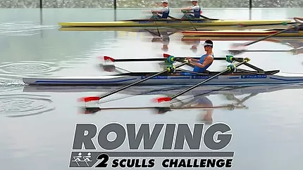Roeien 2-skiff