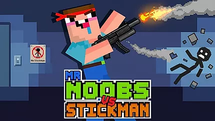 Meneer Noob vs. Stickman