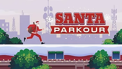 Santa Parkour