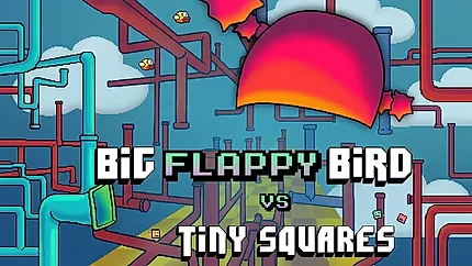 Grote FLAPPY Toren Klein Vierkant