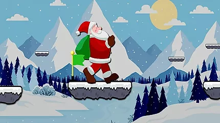 Kerstman Winter Uitdaging