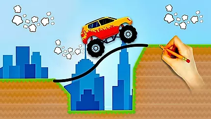 Teken en red de auto