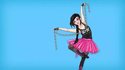 Prinsessen rocken ballerina's