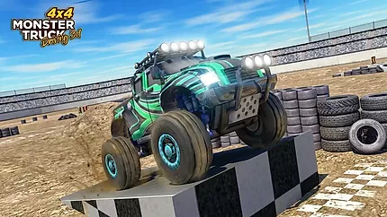 4x4 Monster Truck Rijden 3d