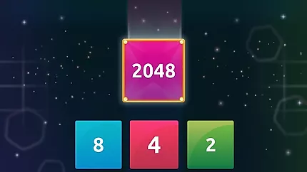 2048 x2 Blokken samenvoegen