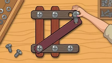 Wood Nuts Master Schroefpuzzel